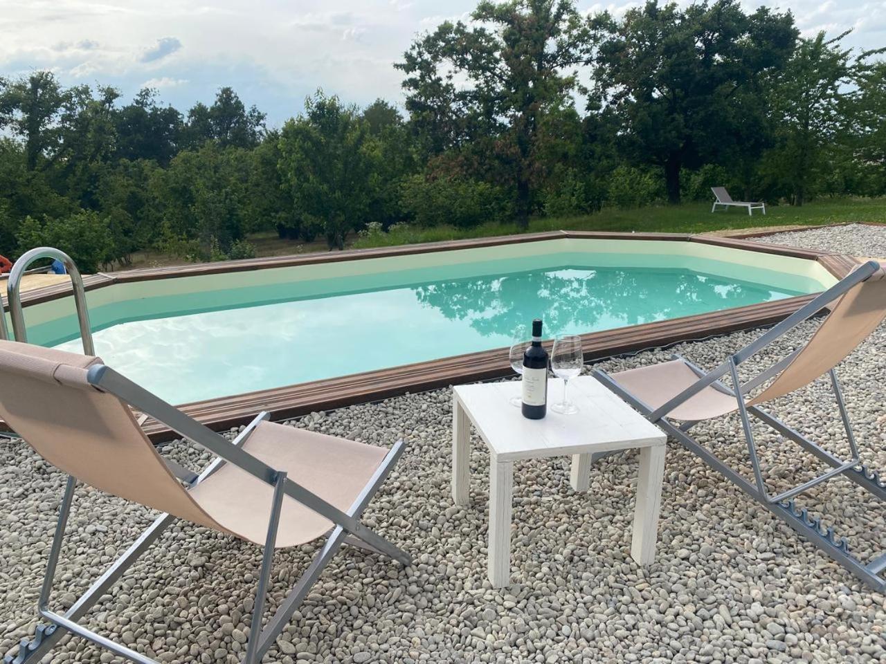 La Casa Di Roby-1 Appartamento La Morra Con Piscina Kültér fotó